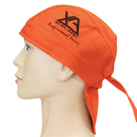 WELDERS SKULL RAG ORANGE