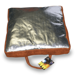 WELDERS KNEELING PAD/CUSHION LEATHER & ALUMINISED RAYON XCEL-ARC