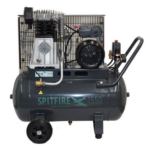 HINDIN SPITFIRE 3.0HP COMPRESSOR 1550 15A 1PH 50L 316LPM(11.2cfm)