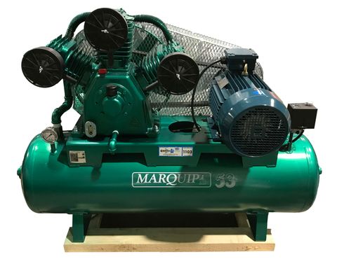 53BSE-DOL & PS MARQUIP COMPRESSOR 7.5KW C/W DOL STARTER