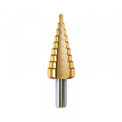 ALPHA 4MM GOLD STEP DRILL