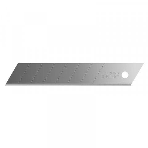 STERLING 18mm SNAP OFF KNIFE BLADES PK10 201-4