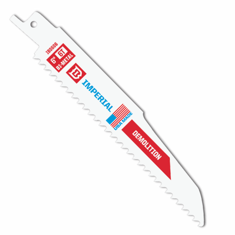 Recip Saw Blade Demolition 6in x 6tpi Imperial Blades #Sabre