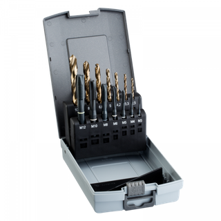 EUROBOOR DRILL & TAP SET M3 - M12