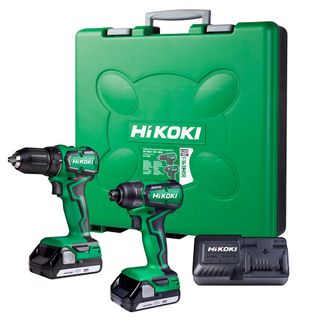 HIKOKI 18V BRUSHLESS COMPACT DRILL/ IMP DRVER KIT