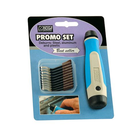 DEBURRING PROMO 11pc SET (NG-1 HANDLE & S10 BLADES) NOGA