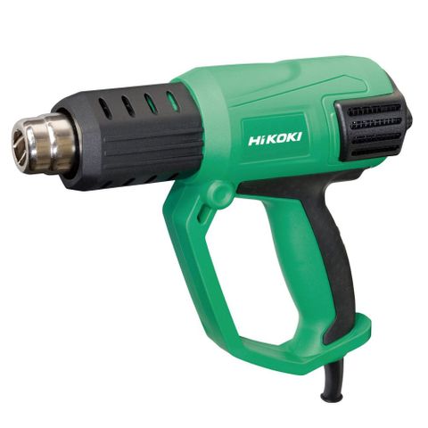 HIKOKI HEATGUN 650deg 2000W VARIABLE TEMP LCD DISPLAY