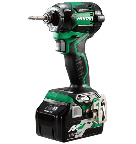 HIKOKI 36V IMPACT DRIVER 215Nm B/LESS TRIPLE HAMMER [BARE]