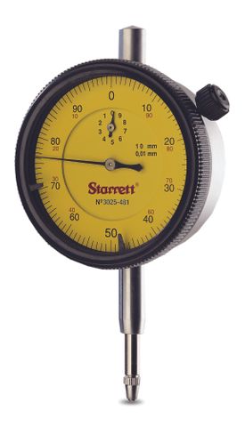 STARRETT 57mm x 10mm 0.01 DIAL INDICATOR