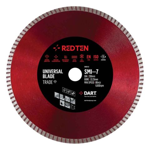 DART 125x22mm Bore SMI-7 TRADE Diamond Saw Blade