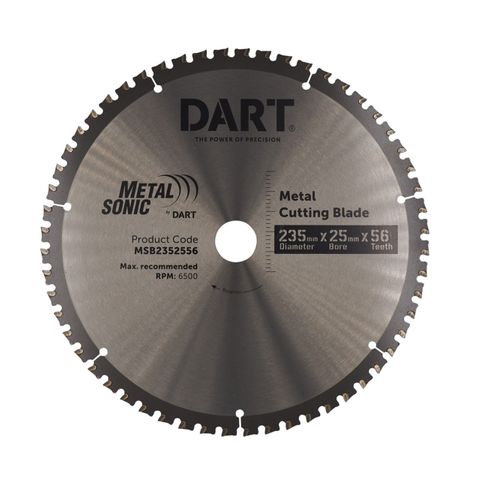 DART 235x25mm Bore MetalSonic Saw Blade 56T