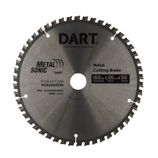 DART 160x20mm Bore MetalSonic  Saw Blade 50T