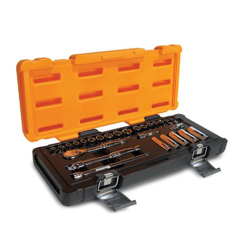 GEARWRENCH 28pc 1/4dr MET/SAE SOCKET SET