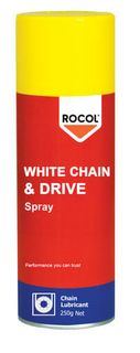 ROCOL WHITE CHAIN & DRIVE SPRAY 250GM