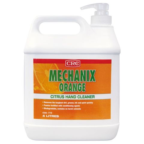 CRC 3.78L MECHANIX ORANGE HAND CLEANER