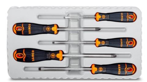 BAHCO 5pc SCREWDRIVER SET