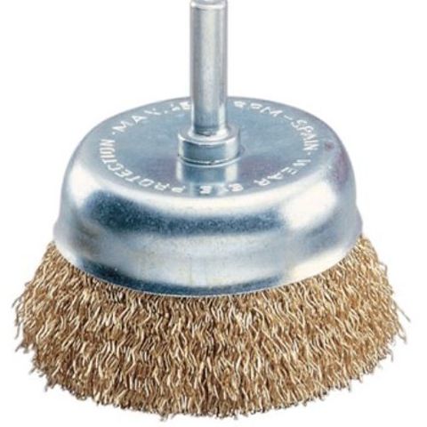 WIRE CUP BRUSH 50mm X 1/4 SHANK