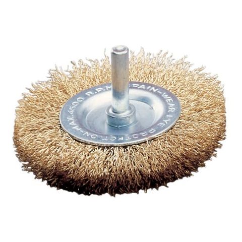 75mm X 1/4 SHANK HS COARSE WIRE WHEEL