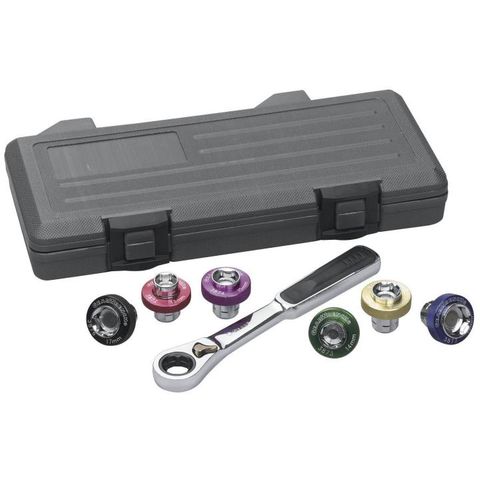 GEARWRENCH 7pc 3/8dr MAGNETIC OIL DRAIN PLUG SOCKET SET