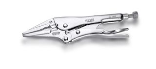 TOPTUL LONG NOSE LOCKING PLIERS 6in