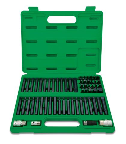 TOPTUL 60pc 3/8dr & 1/2dr BIT SET **IND**