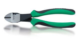 TOPTUL 8in HD DIAGONAL CUTTING PLIER GREEN/BLACK EGRO-GRIP