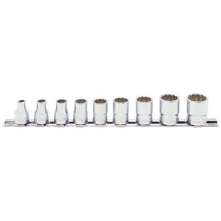 KOKEN 3/8dr 9pc 1/4 -3/4 SOCKET SET ON R