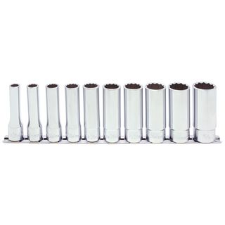 KOKEN 1/2DR 10pc 3/8-15/16 RAIL SOCKET S
