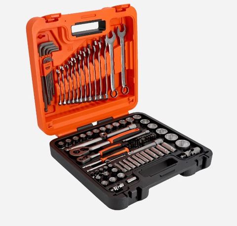 BAHCO 1/4 1/2 SOCKET SET 98PC + STRAP