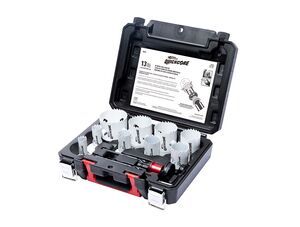 BLU-MOL XTREME QUICKCORE HOLE SAW SET 13pc 22-64mm