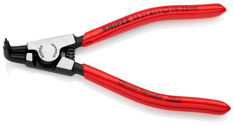 KNIPEX 125MM 10-25MM EXT BENT PLIERS CIRCLIP