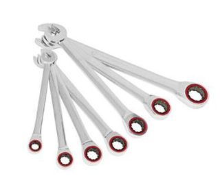POWERBUILT 7 PC  METRIC GEAR SPANNER SET