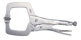 LOCKING PLIER C-CLAMP SWIVEL PAD(TIP) 11in TOPTUL