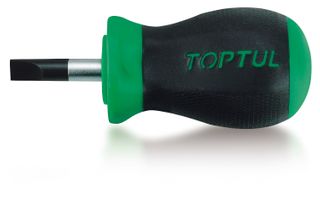 TOPTUL 5.5x1.0mmX25mm FLAT STUBBY SCREWDRIVER