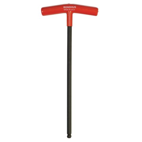 BONDHUS T-HANDLE 2-10MM HEX DRIVER BALL