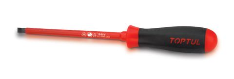 TOPTUL 3.0x0.5mmX75mm GT FLAT VDE SCREWDRIVER