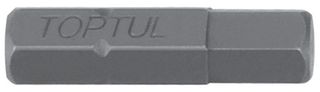 INSERT HEX BIT 10mm H04x30mm HEXAGON TOPTUL