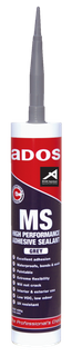 ADOS MS HIGH PERFORMANCE SEALANT GREY 400g CARTRIDGE