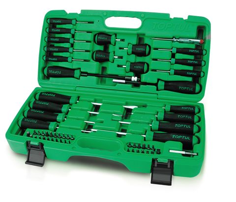 TOPTUL 58pc SCREWDRIVER & BIT SET