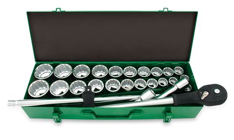 TOPTUL 26pc 3/4DR COMB SOCKET SET