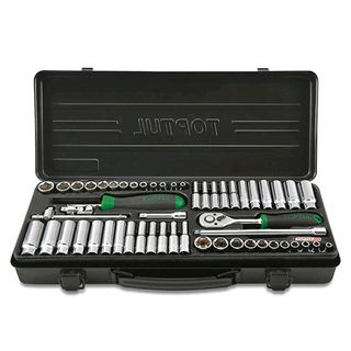 TOPTUL 54PC 1/4 COMBO SOCKET SET