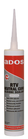 ADOS RTV SILICONE NEUTRAL CURE 310ml CARTRIDGE