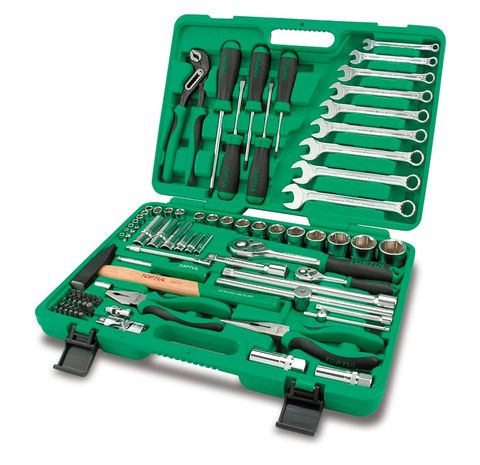 TOPTUL 80pc 1/4dr 1/2dr COMB TOOL KIT