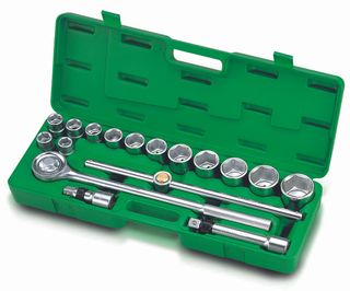 TOPTUL 17 PC 3/4DR SOCKET SET