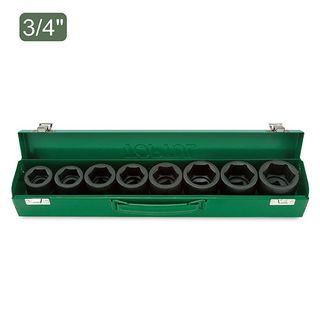 TOPTUL 3/4dr 8pc IMPACT SOCKET SET
