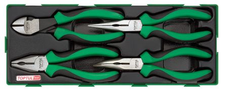 TOPTUL 4pc PLIER KIT