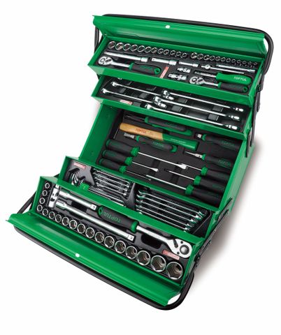 TOPTUL 94pc GREEN CANTILEVER TOOL KIT **IND**