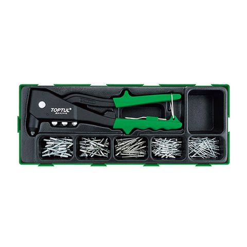 TOPTUL 151PC HAND RIVET SET