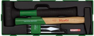 TOPTUL 7 PC HAMMER & PUNCH SET