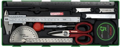 TOPTUL 10 PC MEASURING KIT